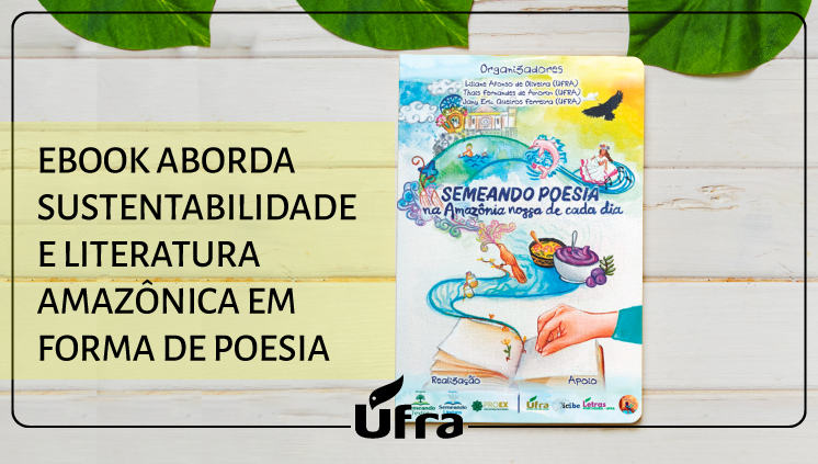 Ebook aborda sustentabilidade e literatura amazônica em forma de poesia